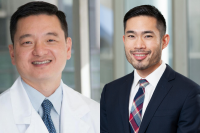 Portraits of Drs. Sam Yoon (left) and Ryan Moy